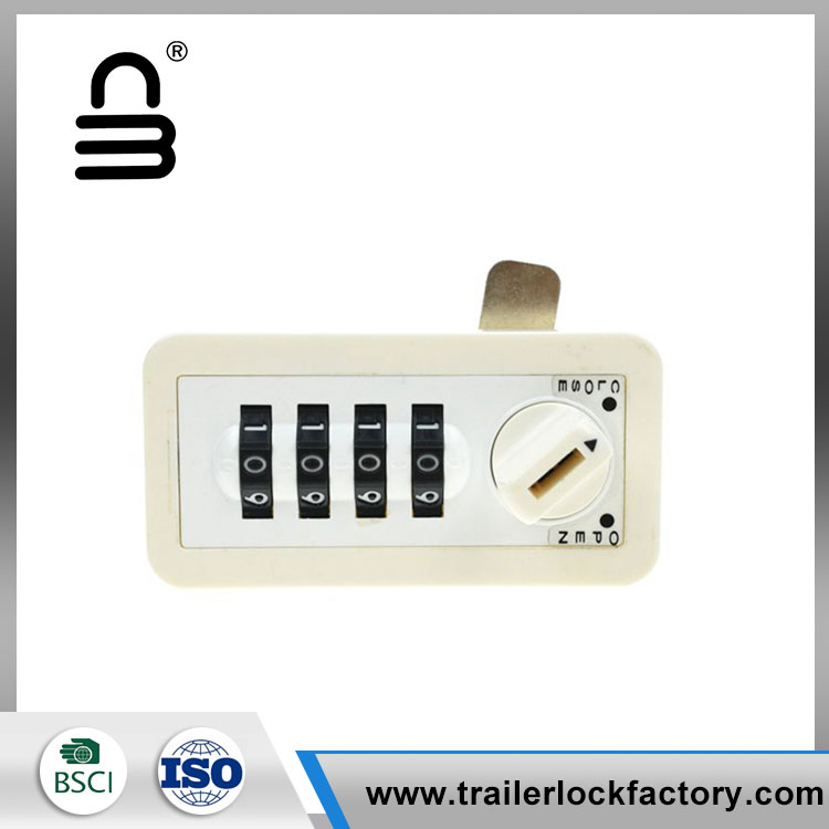 ABS Cabinet Combination Lock with Key - 1