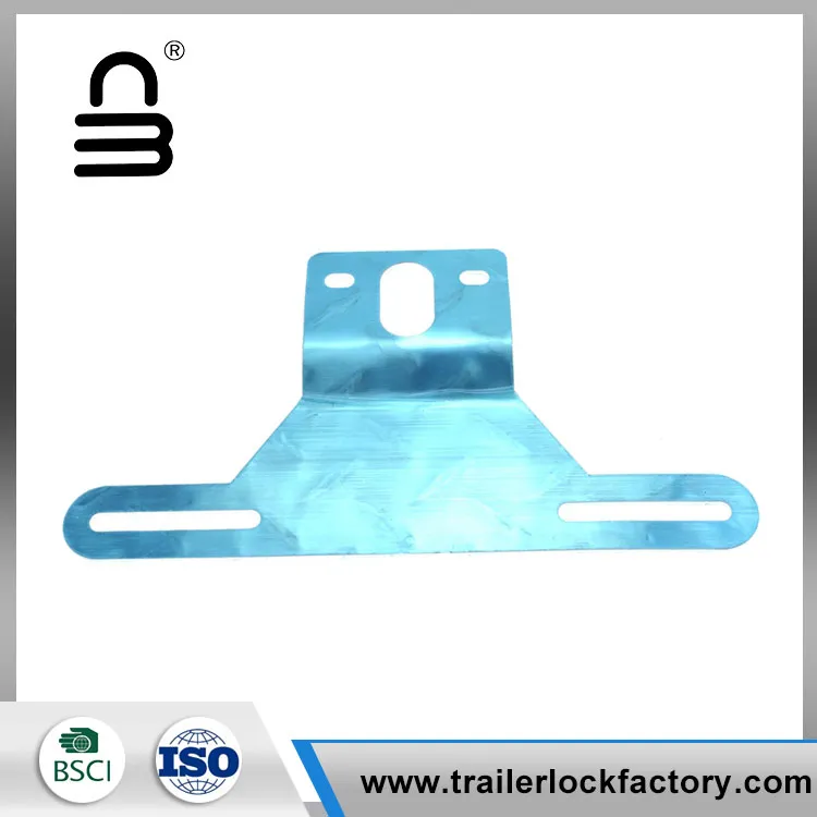 Aluminium Trailer License Plate Light Bracket