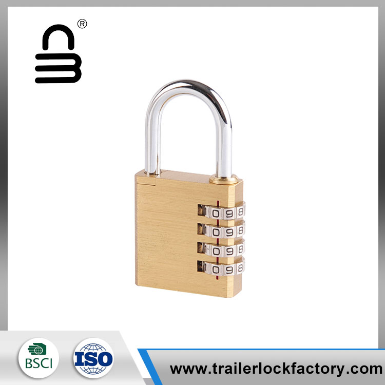 Brass Combination Padlock Luggage Lock