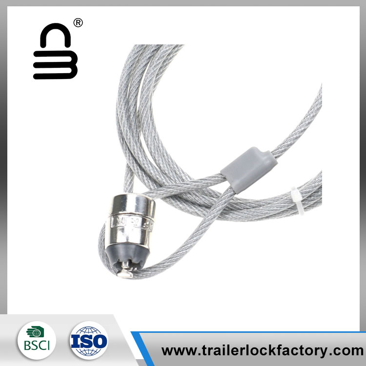 Cable Laptop Lock With Key - 4