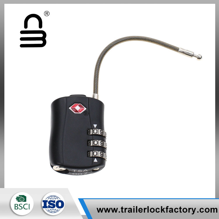 Kunci Kombinasi TSA Bagasi Kabel - 5
