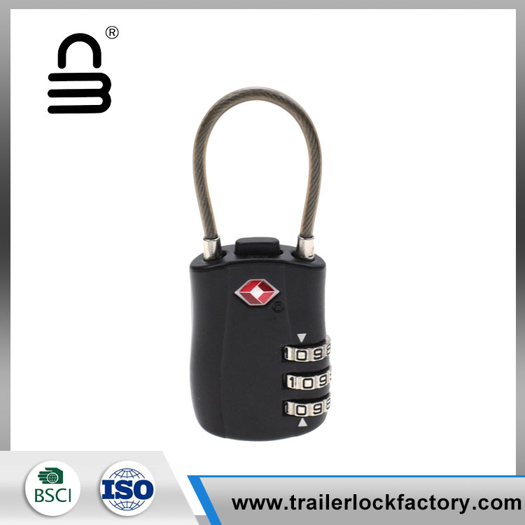 Cable Luggage TSA Combination Lock