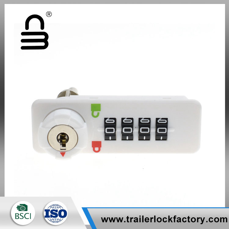 Cheap Cabinet Combination Lock with Key - 4 