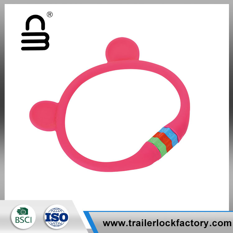 Children's Silicone Tape Ring Bicycle Lock