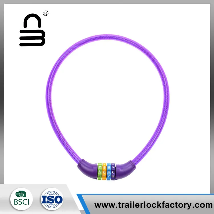 Coloful Digit Bicycle lock