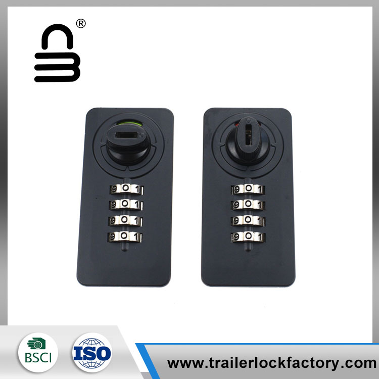 Combination Locker Lock With Key - 6 