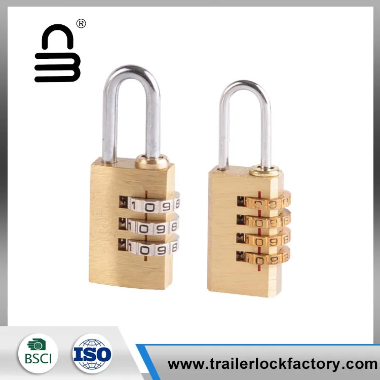 Copper Password Locker Padlock