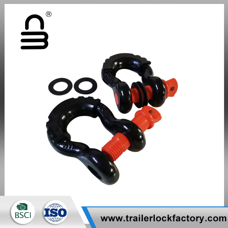D Ring Shackle Receiver Hitch Shackle Suit - 2