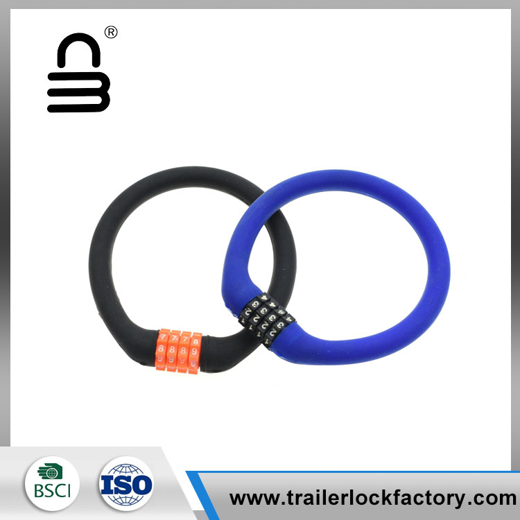 Digit Ring Silicone Tape Bike Lock - 4