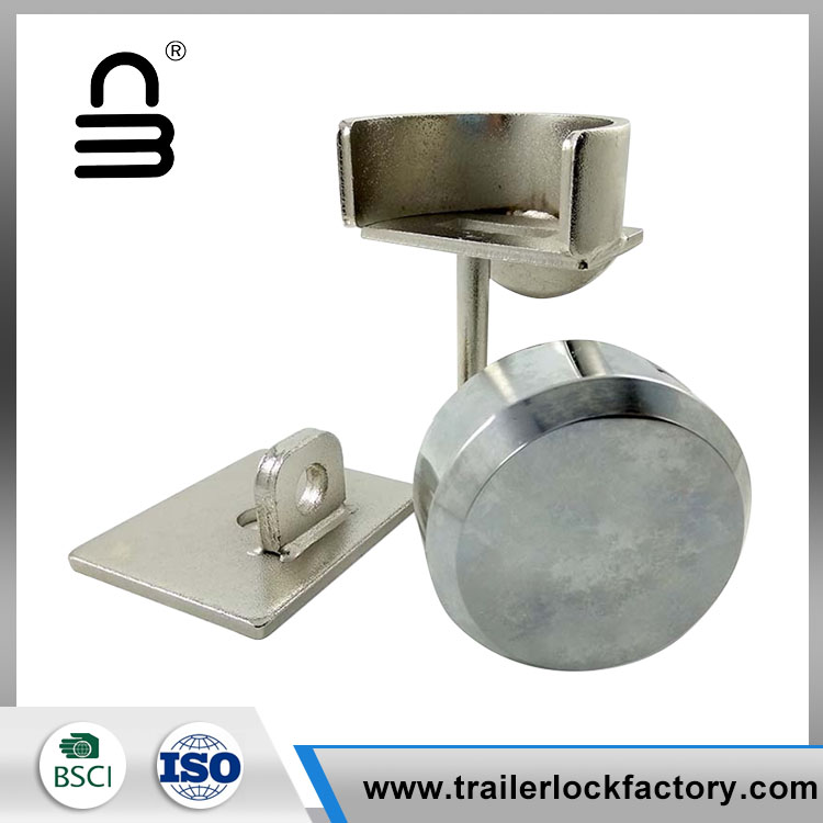 Hidden Shackle with Hasp Trailer Hitch Lock