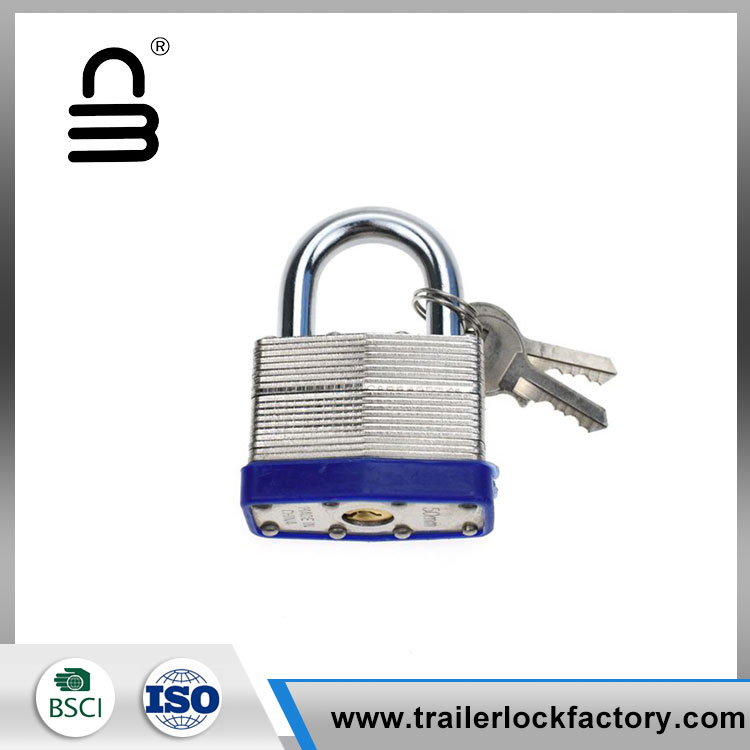 Laminated Steel Padlock Safety Pad Lock - 1