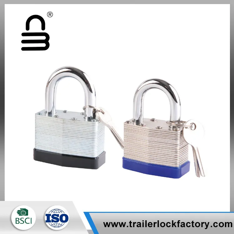 Nakalamina na Steel Padlock Safety Pad Lock
