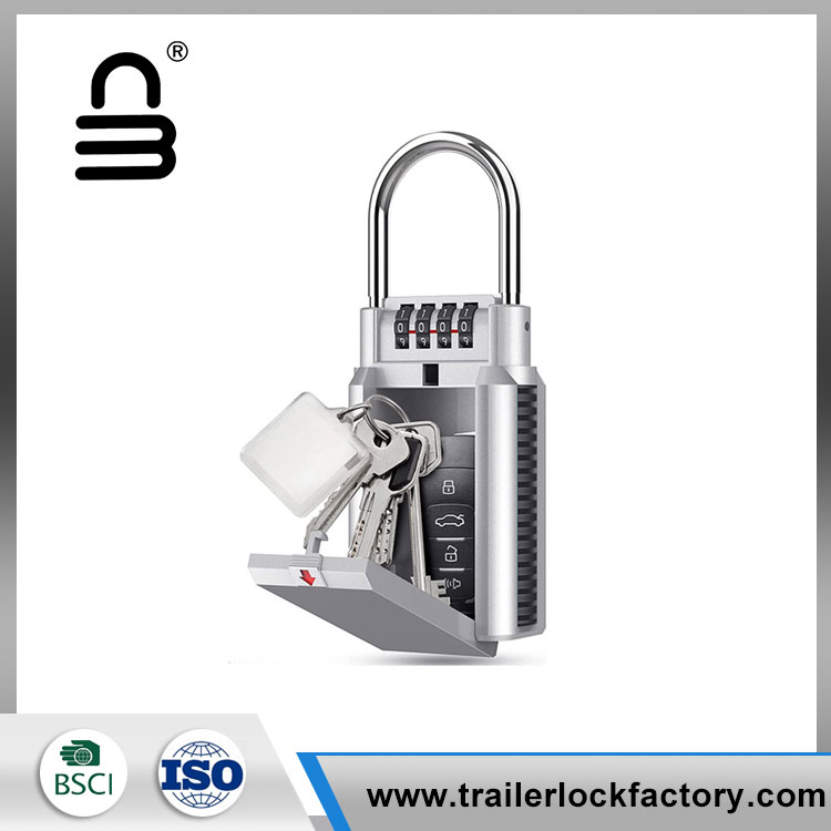 Metal Hook Key Lock Box - 1