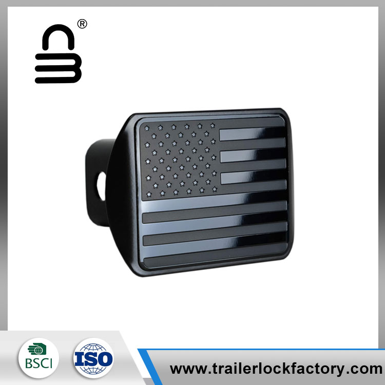 Metal Trailer Hitch Cover - 1 