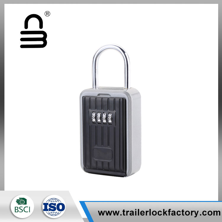 Outdoor Wall Mounted Lock Box With Shackle - 3