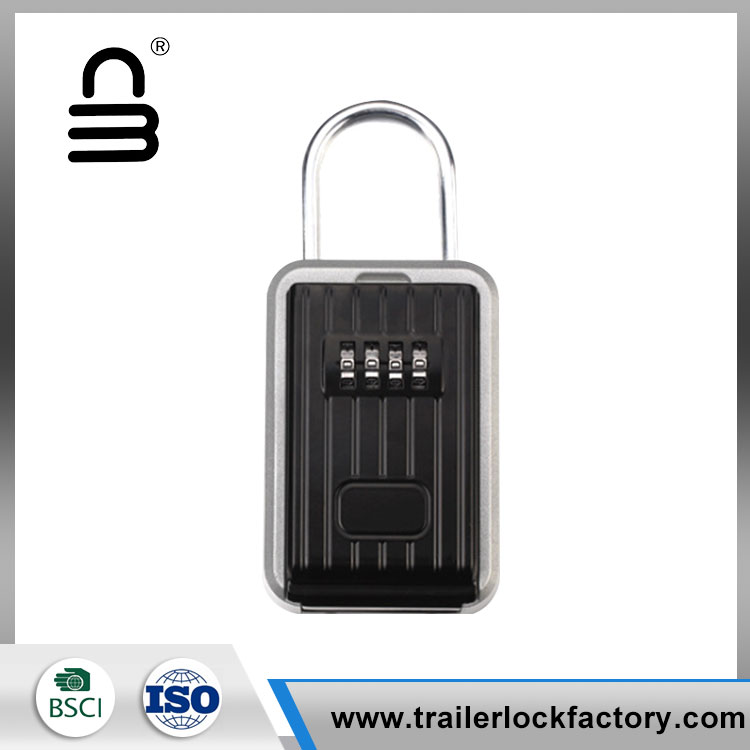 Outdoor Wall Mounted Lock Box With Shackle