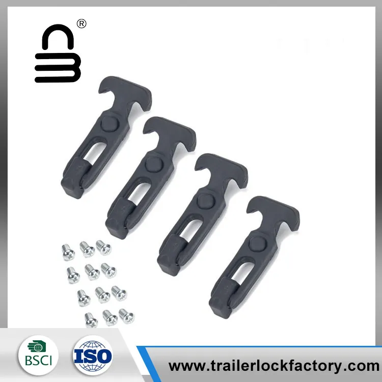 Rubber Hood Catch Flexible T-Handle Hasp