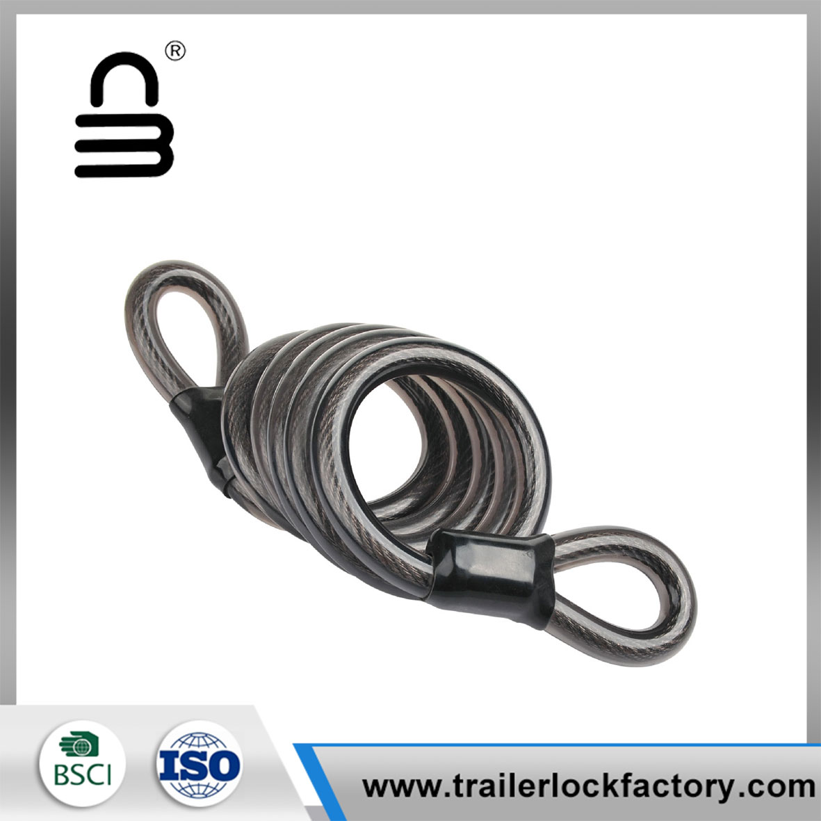 Safety Bicycle Steel Cable Funem Coil Obfirmo