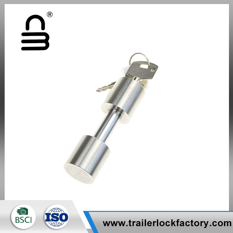 Stainless Steel Trailer Hitch Pin Lock - 1