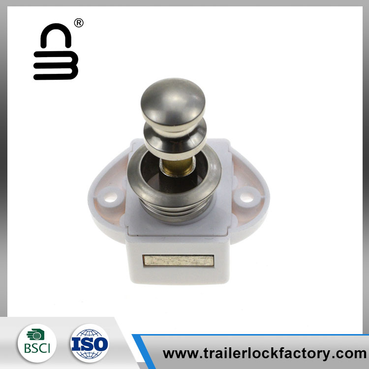 RV Cabinet Push Button Latch Locks - 3 