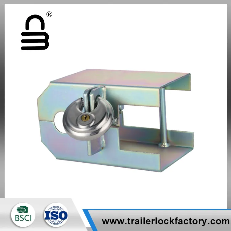 Trailer Safety Hitch Lock na May Padlock