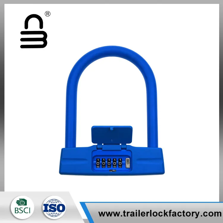 Waterproof U Shaped password Bike Lock