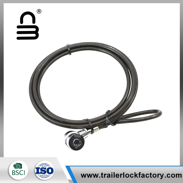 Zinc Alloy Keyed Cable Lock - 2 