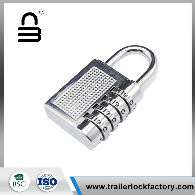 Zinc Alloy Luggage Digital Combination Lock - 4 