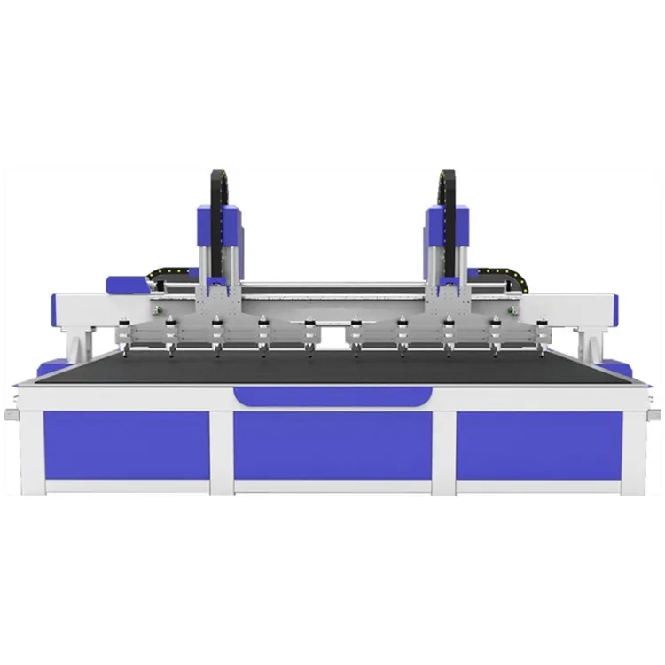 3D многошпинделен CNC рутер за дърворезба