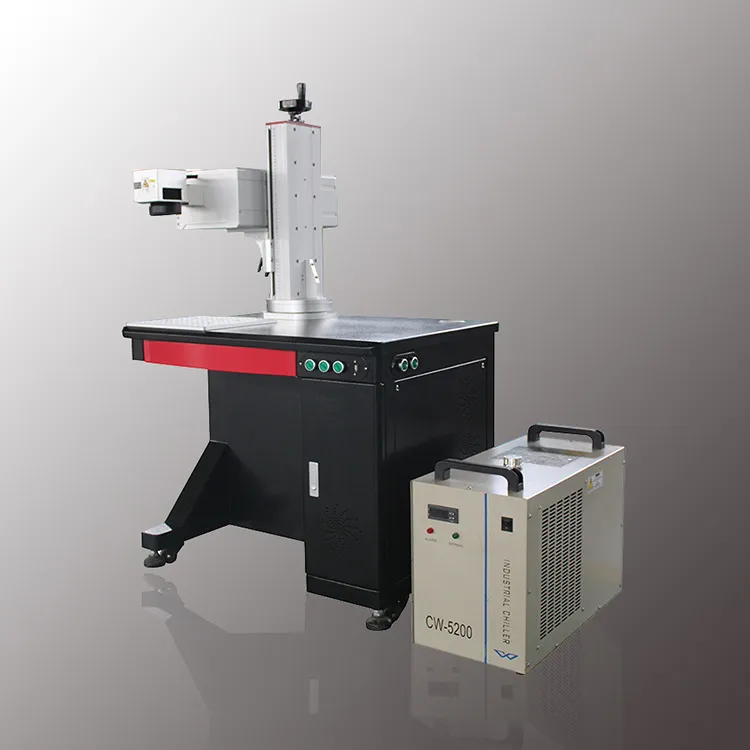 3W 5W UV stroj za lasersko označevanje stekla in lesa