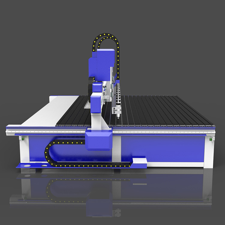 CNC-machine voor houtbewerking met meerdere spindels
