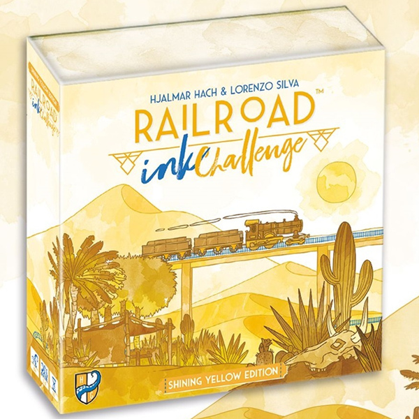 Railroad Ink Challenge Edición amarilla brillante