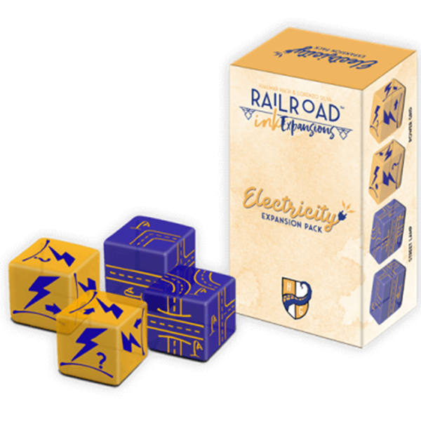 Railroad Ink Electricity Expansion Pack