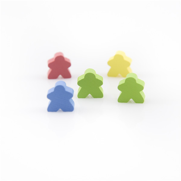 Wooden Meeple for Tabletop Games