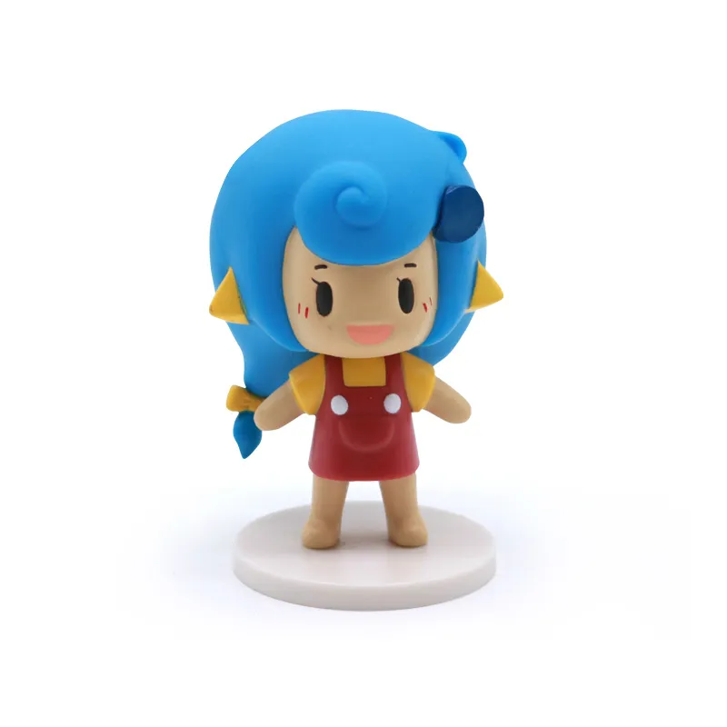 Figura y miniatura de plástico de PVC de colores personalizados