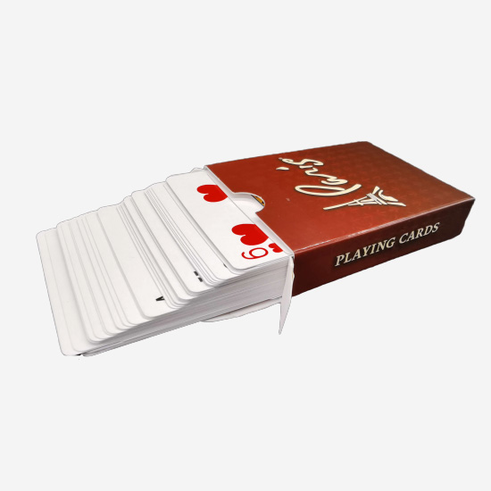 Ivory Core Standardní Cardstock hrací karty pro desku