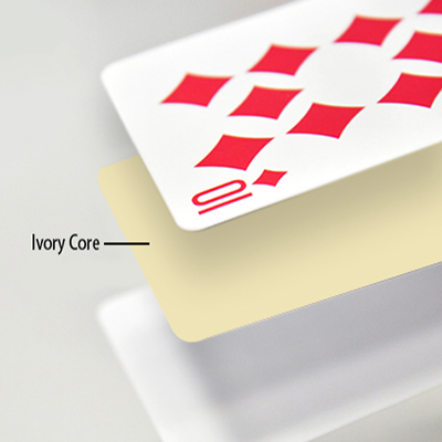 Ivory Core Standard Cardstock Παιγνιόχαρτα για σανίδα