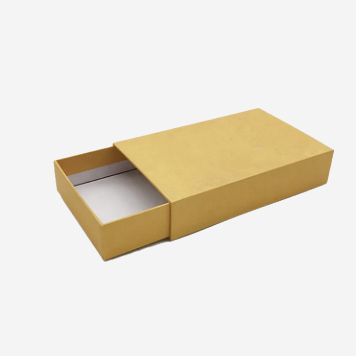 Bedruckte Schubladenbox aus Karton