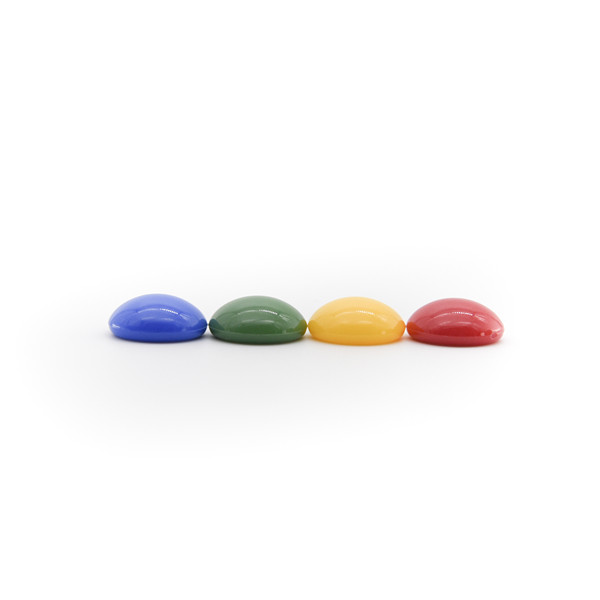 Многоцветные пластиковые жетоны-купола Пользовательские настольные игры