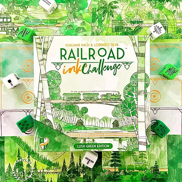 Railroad Ink Challenge Edizione verde lussureggiante