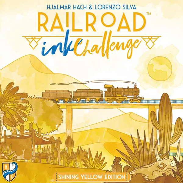 Railroad Ink Challenge édition jaune brillant