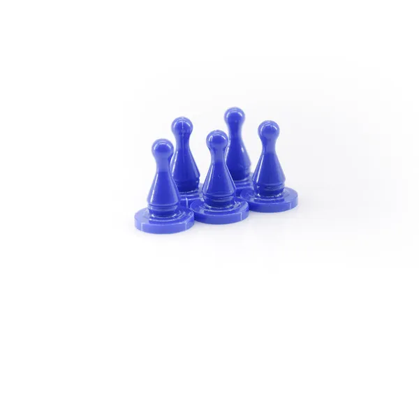 Solid Plastic Pawns for Custom Board Games