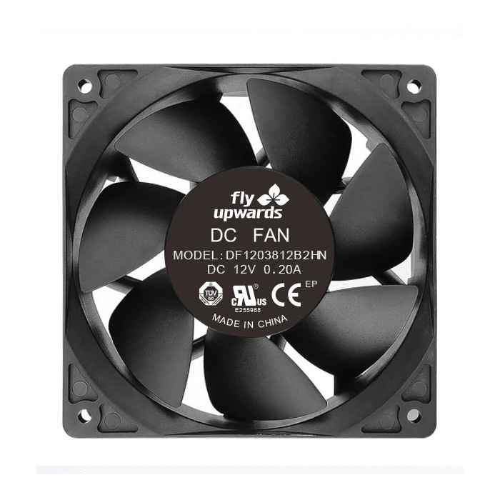 120mm DC Axial Cooling Fan 12038dimensions