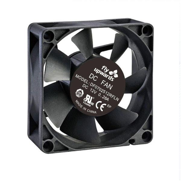 70mm DC Axial Cooling Fan 7025dimensiones