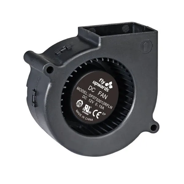 75mm DC Blower Cooling Fan 7530 Dimensions