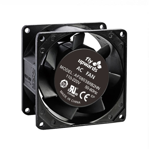 80mm AC Axial Cooling Fan 8038 Dimensions
