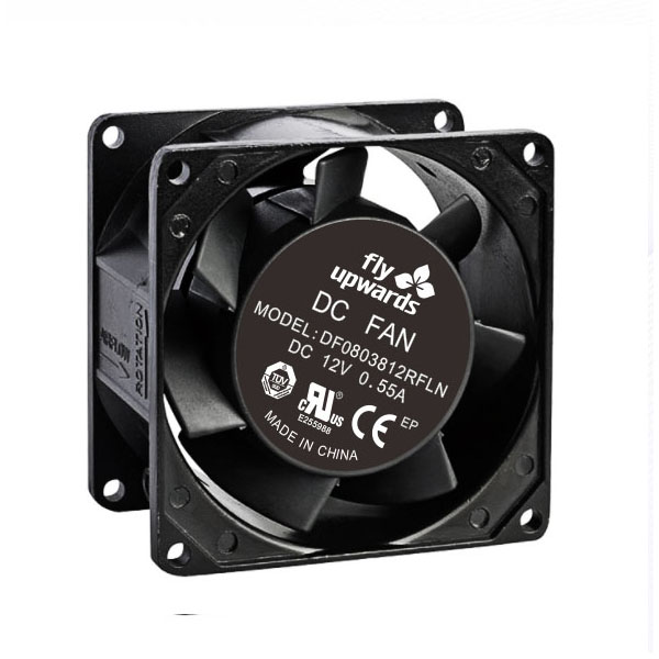 80mm DC Axial Cooling Fan 8038dimensions