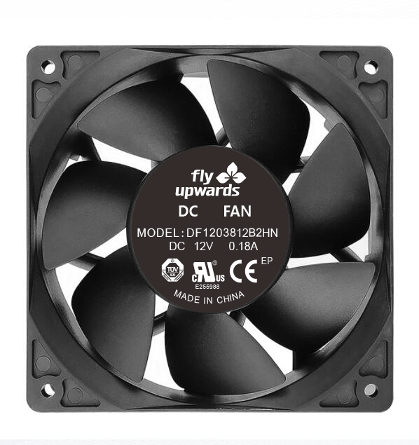 High-performance supercharged fan high air volume DC12038