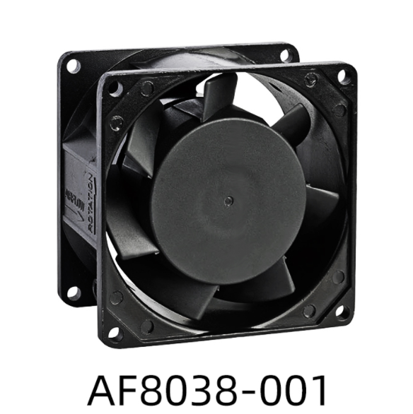 80mm EC Axial Cooling Fan 8038 Dimensiones