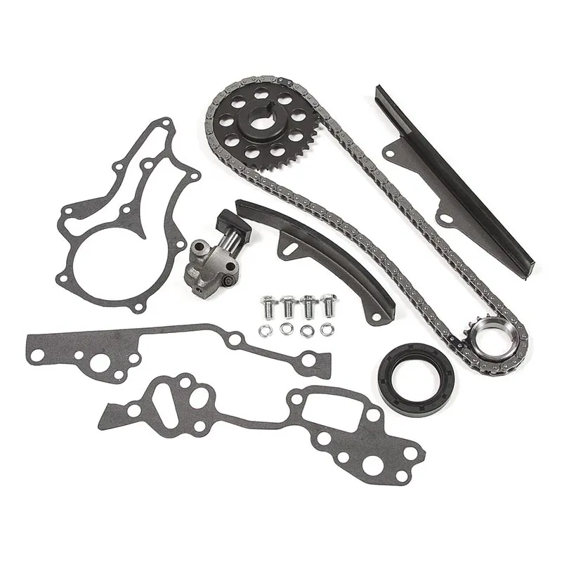 Heavy Duty Timing Chain Kit (w/ 2 Metal Guides) Fit 85-95 2.4 Toyota 22R 22RE